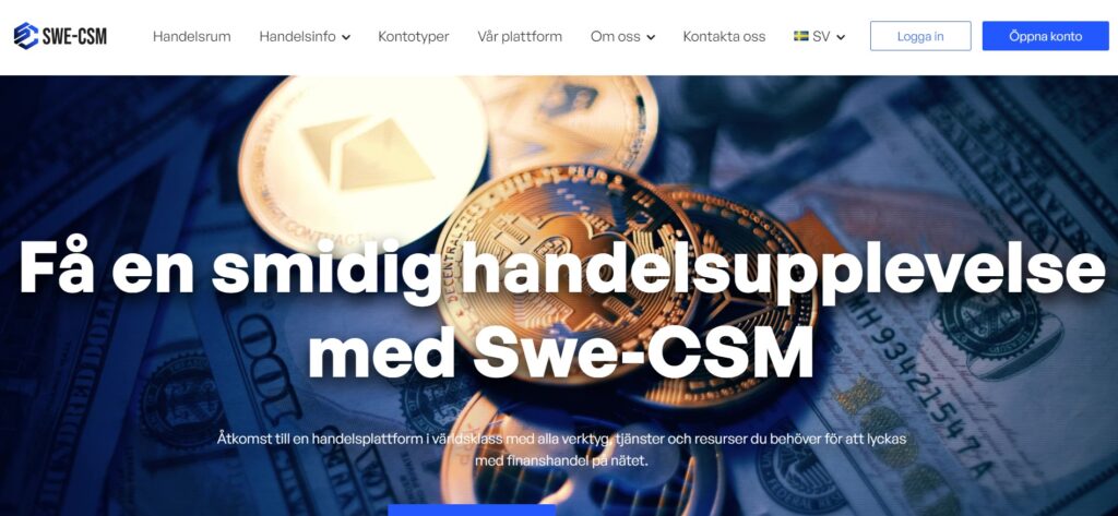 Swe-CSM website